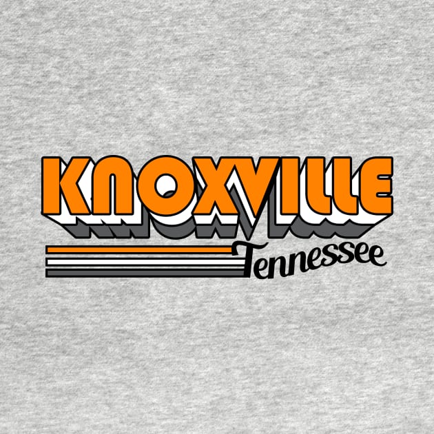 Knoxville - Retro by BigOrangeShirtShop